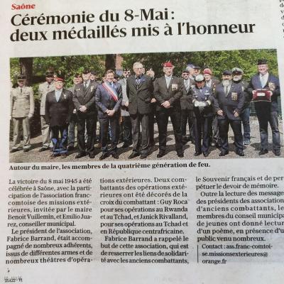 8 MAI 2024 - SAONE