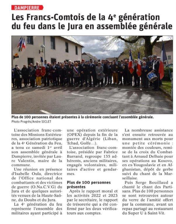 Le progres du 04 avril 2023